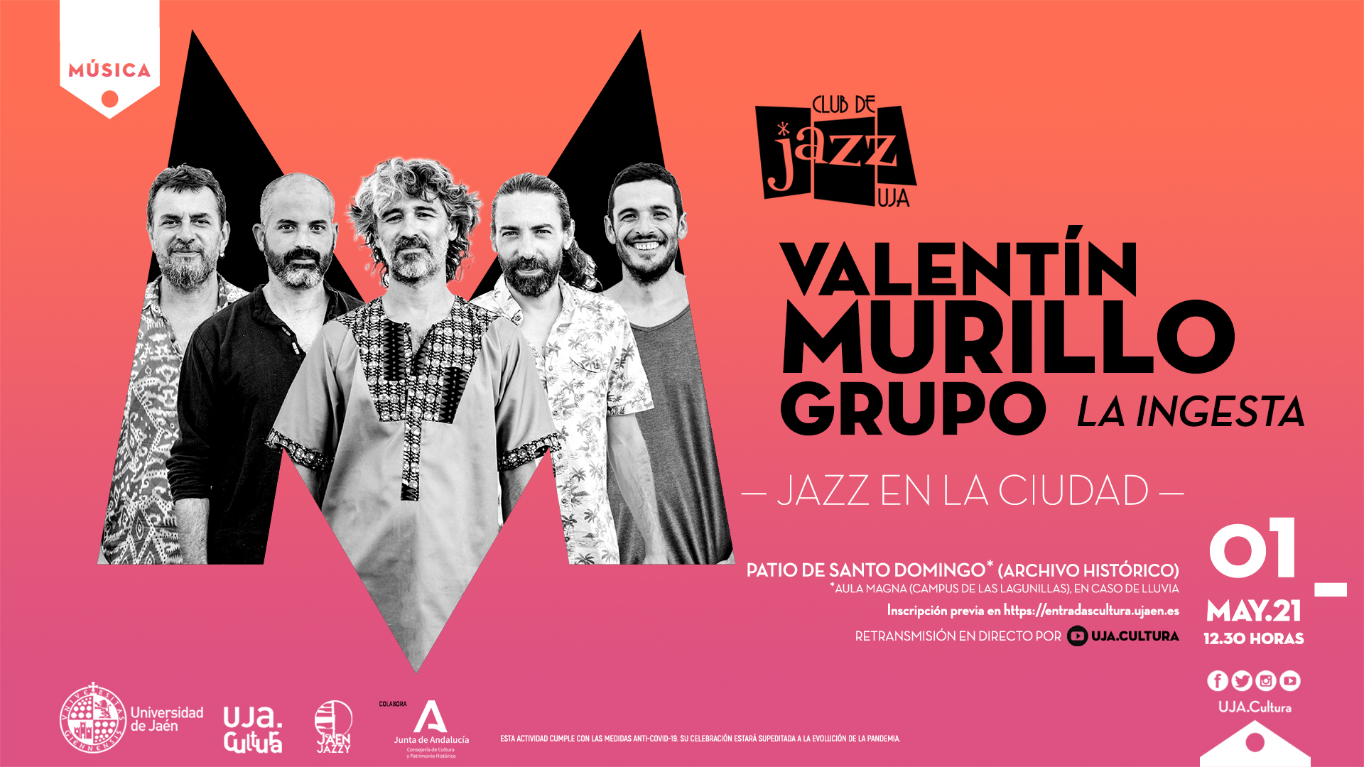 La formación ‘Valentín Murillo Grupo’ actuará mañana el Patio de Santo ...